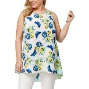 Alfani Petite Floral Blouse